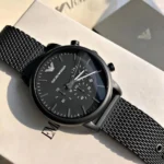 Emporio Armani Ar1968 Watch Black For Men