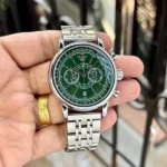 Emporio Armani Hampton Watch Green Dial For Men