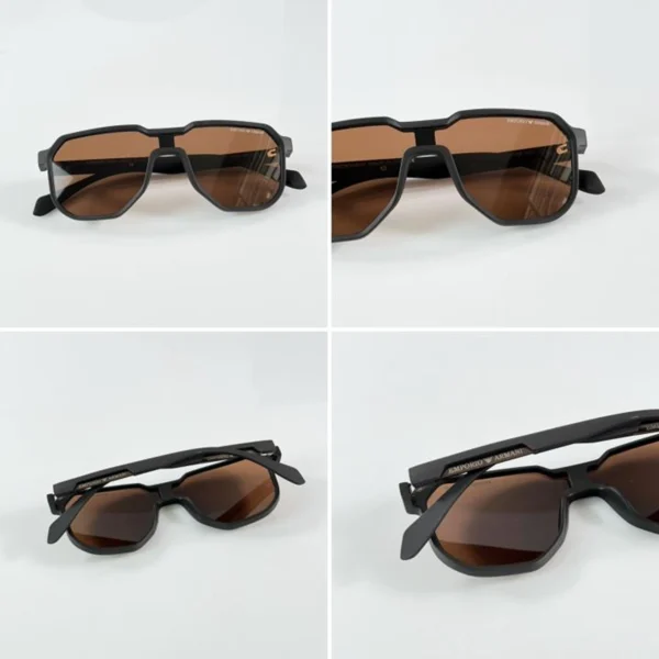 Emporio Armani Sunglasses Brown For Men