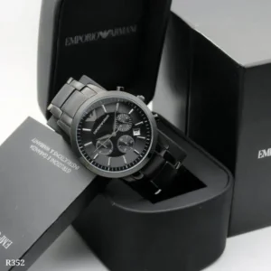 Emporio Armani Watch Black For Men