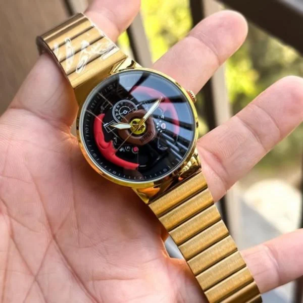 Ferrari Gold Watch Chain Strap For Men Ferrari Gold Watch Chain Strap For Men