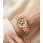 Fossil Automatic Watch Copper Pink For Women