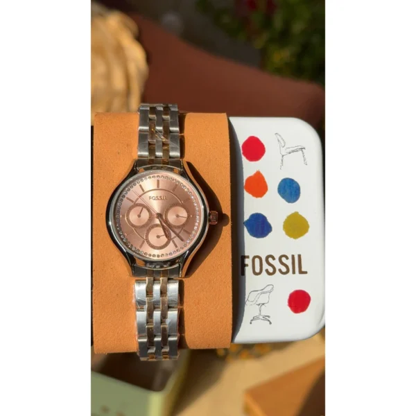 Fossil Eevie Watch Two Tone For Women Fossil Eevie Watch Two Tone For Women