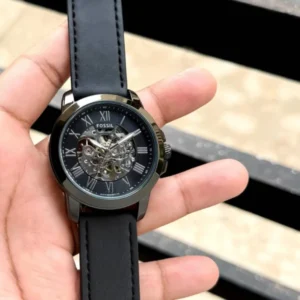 Fossil Grant Automatic Watch Black For Men