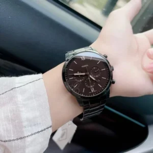 Fossil Neutra FS5525 Watch Black Brown For Men