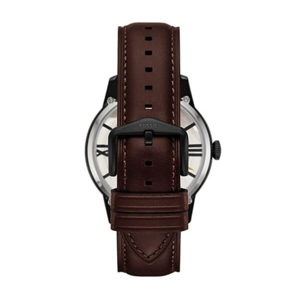 Fossil Townsman Automatic Watch Brown Black For Men Fossil Townsman Automatic Watch Brown Black For Men