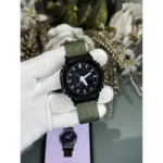 G Shock Ga2100 Watch Gunmetal Green For Men