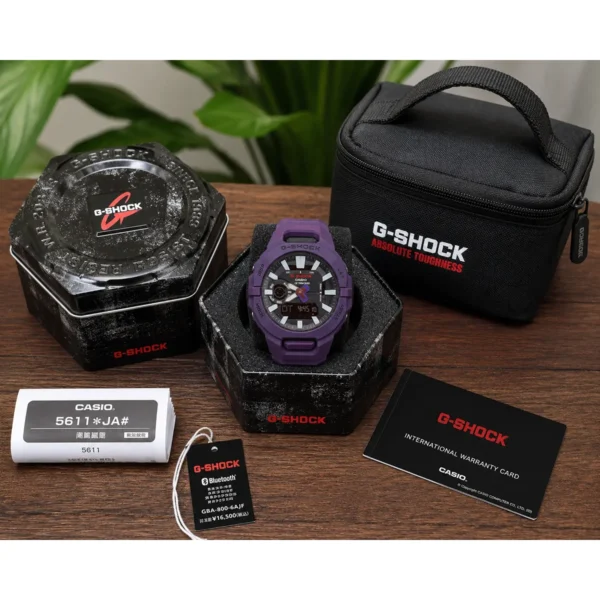 G Shock Gba 950 Watch Purple For Men G Shock Gba 950 Watch Purple For Men