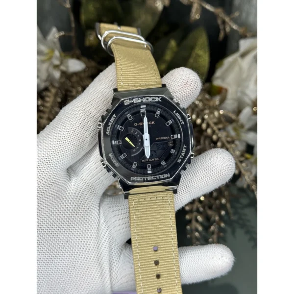 G Shock Gm2100 Watch Beige Japan For Men G Shock Gm2100 Watch Beige Japan For Men