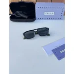 Gucci Sunglasses Black Green For Men