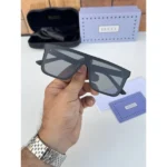 Gucci Sunglasses Black Green For Men