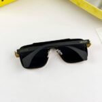 Gucci Sunglasses Gold Black For Men