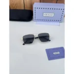 Gucci Sunglasses Gold Black For Men