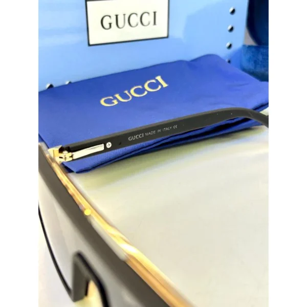 Gucci Sunglasses Golden Black For Men Gucci Sunglasses Golden Black For Men