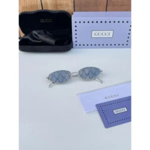 Gucci Sunglasses Silver For Men