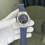 Hublot Automatic Watch Blue Strap For Men
