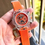Hublot Chronograph Watch Orange For Men