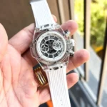 Hublot Chronograph Watch White For Men