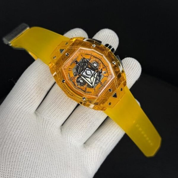 Hublot Spyder Watch Yellow For Men Hublot Spyder Watch Yellow For Men