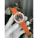 Jacob & Co. Watch Silver Orange Automatic For Men