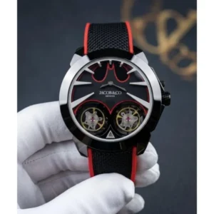 Jacobs & Co Unveils Watch Black Red For Men