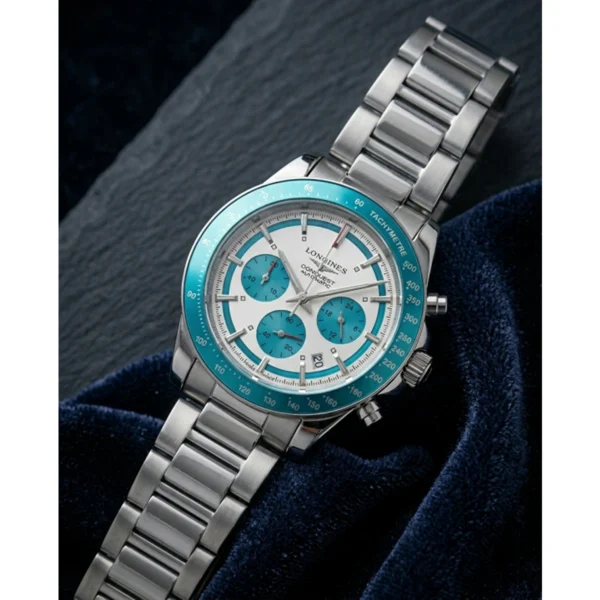 Longines Conquest Chronograph Watch Blue For Men Longines Conquest Chronograph Watch Blue For Men