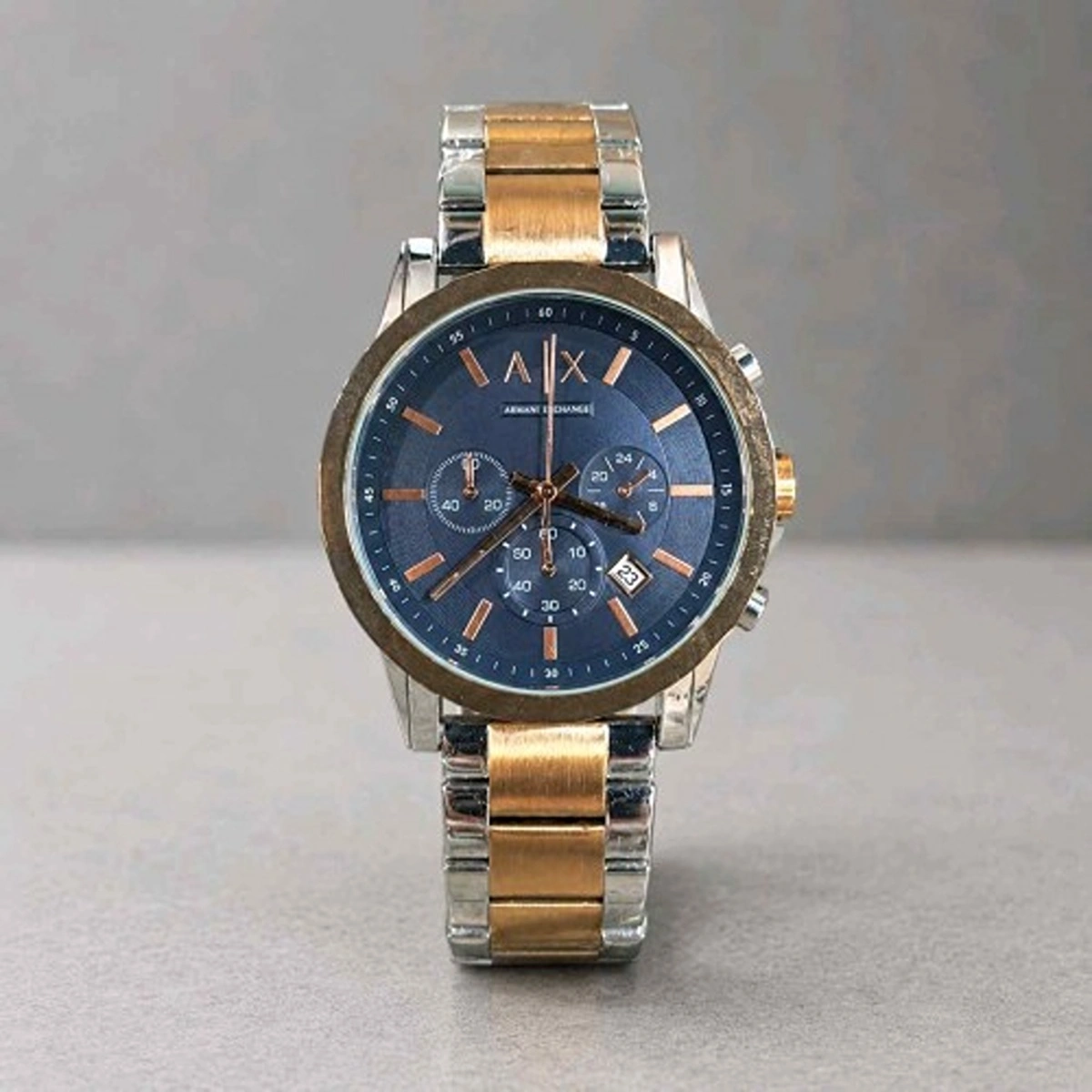 Luxury Armani Exchange Watch Two Tone For Men (BOT3111) - stayhit.in
