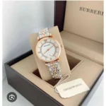Luxury Armani Watch Chain Strap Two Tone For Women (BOT2544) - stayhit.in
