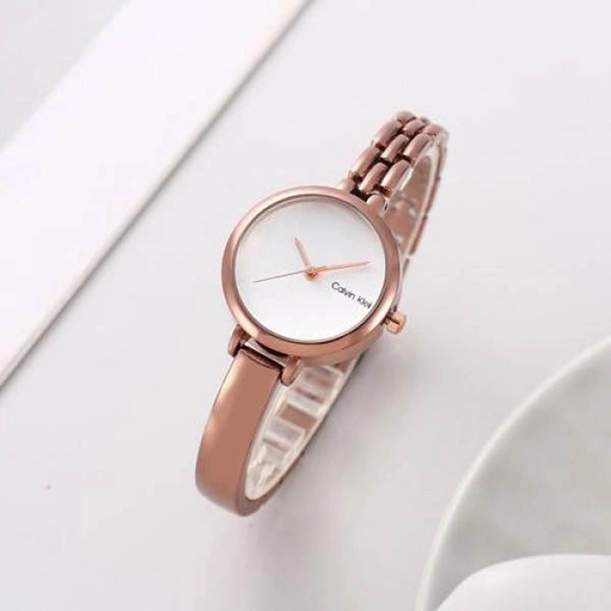 Luxury Calvin Klein Watch White Dial For Women (BOT2535) - stayhit.in Luxury Calvin Klein Watch White Dial For Women (BOT2535) - stayhit.in