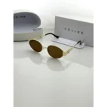 Luxury Celine Sunglasses Golden Brown For Men (BOT3516) - stayhit.in