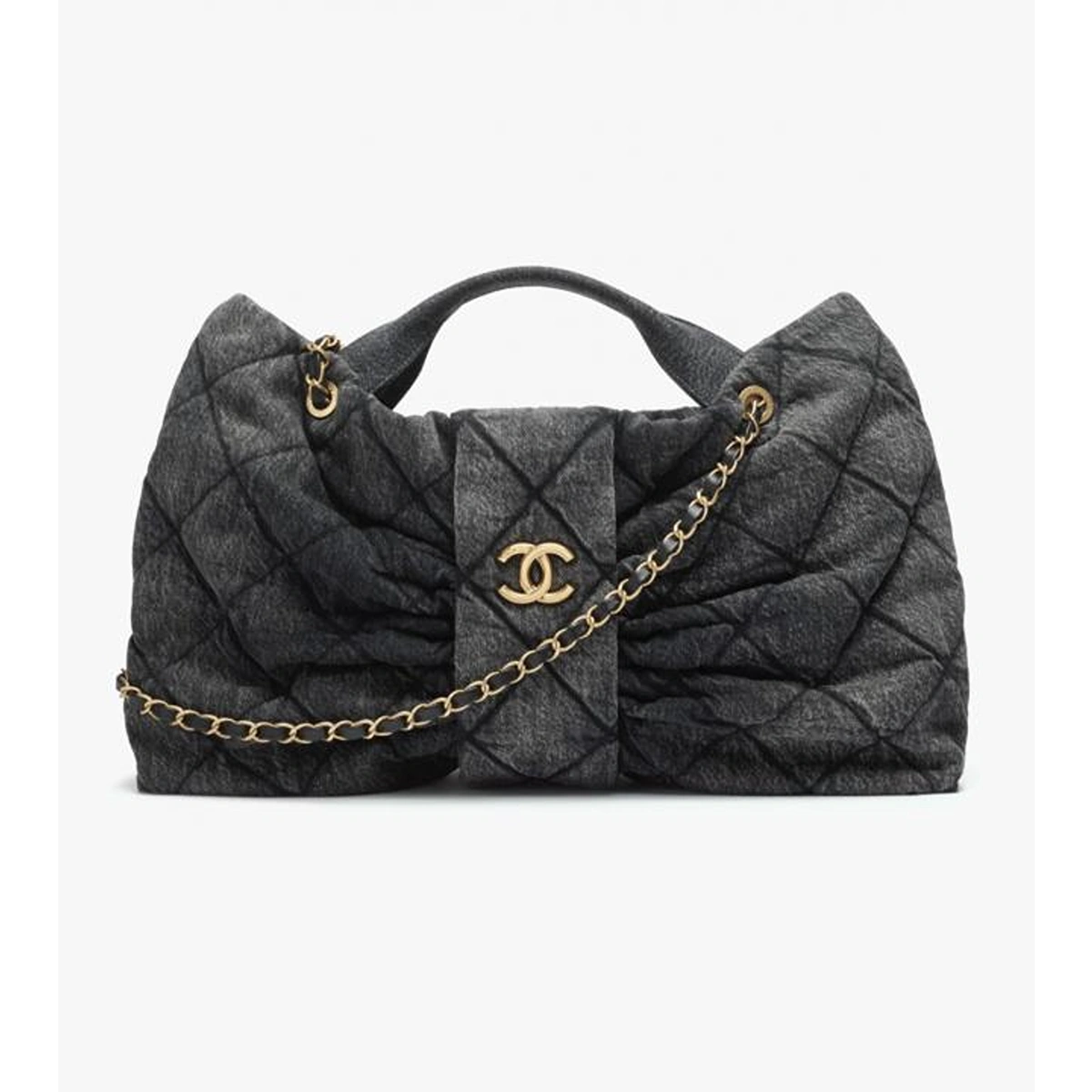 Luxury Chanel Maxi Bow Bag Denim With Magnetic Box For Women (BOT2785) - stayhit.in Luxury Chanel Maxi Bow Bag Denim With Magnetic Box For Women (BOT2785) - stayhit.in