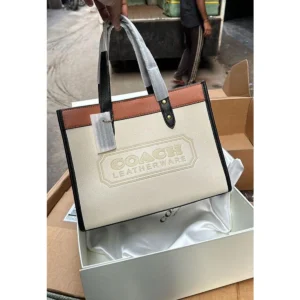Luxury Coach Field Tote Bag With Dust Bag For Women (BOT2640) - stayhit.in