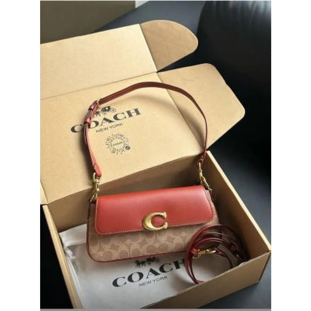Luxury Coach Georgie Shoulder Bag With Og Box For Women (SUP8196) - stayhit.in Luxury Coach Georgie Shoulder Bag With Og Box For Women (SUP8196) - stayhit.in