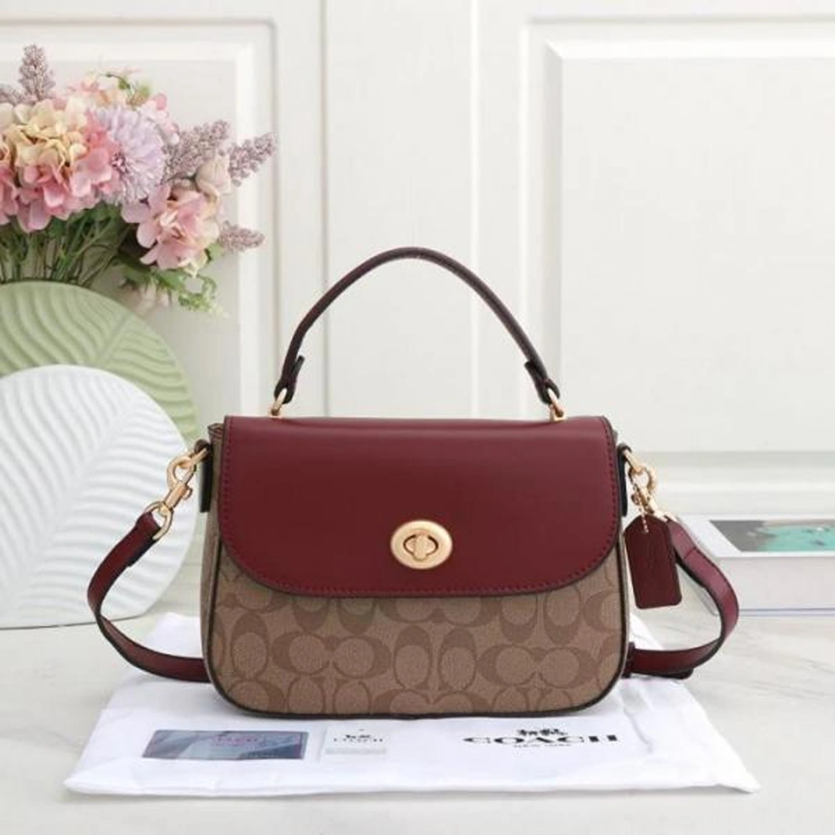 Luxury Coach Marlie Bag Blue With Box For Women (BOT4017) - stayhit.in Luxury Coach Marlie Bag Blue With Box For Women (BOT4017) - stayhit.in