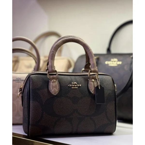 Luxury Coach Mini Rowan Satchel Bag With Box For Women (BOT2783) - stayhit.in Luxury Coach Mini Rowan Satchel Bag With Box For Women (BOT2783) - stayhit.in