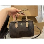 Luxury Coach Mini Rowan Satchel Bag With Box For Women (BOT2783) - stayhit.in