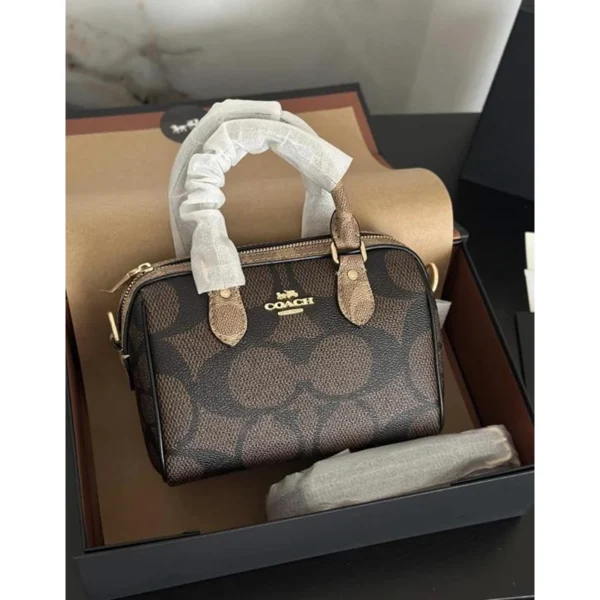 Luxury Coach Mini Rowan Satchel Bag With Box For Women (BOT2783) - stayhit.in Luxury Coach Mini Rowan Satchel Bag With Box For Women (BOT2783) - stayhit.in