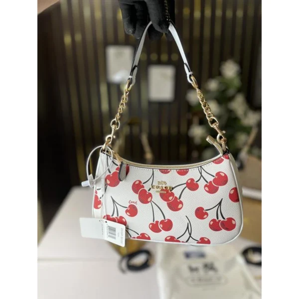 Luxury Coach Teri Hobo Bag White With Og Box For Women (BOT4001) - stayhit.in Luxury Coach Teri Hobo Bag White With Og Box For Women (BOT4001) - stayhit.in