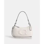 Luxury Coach Teri White Nolita Shoulder Bag With Og Box For Women (LAB219) - stayhit.in