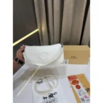 Luxury Coach Teri White Nolita Shoulder Bag With Og Box For Women (LAB219) - stayhit.in