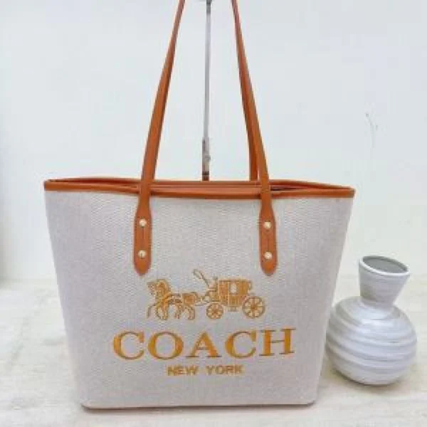 Luxury Coach Voyager Jet Set Tote Bag With Dust Bag For Women (BOT3813) - stayhit.in Luxury Coach Voyager Jet Set Tote Bag With Dust Bag For Women (BOT3813) - stayhit.in