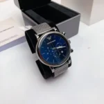 Luxury Emporio Armani Ar1968 Watch Black Blue For Men (SOS83) - stayhit.in