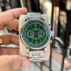 Luxury Emporio Armani Hampton Watch Green Dial For Men (SOS60) - stayhit.in