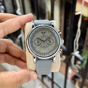 Luxury Emporio Armani Hampton Watch Grey For Men (SOS65) - stayhit.in
