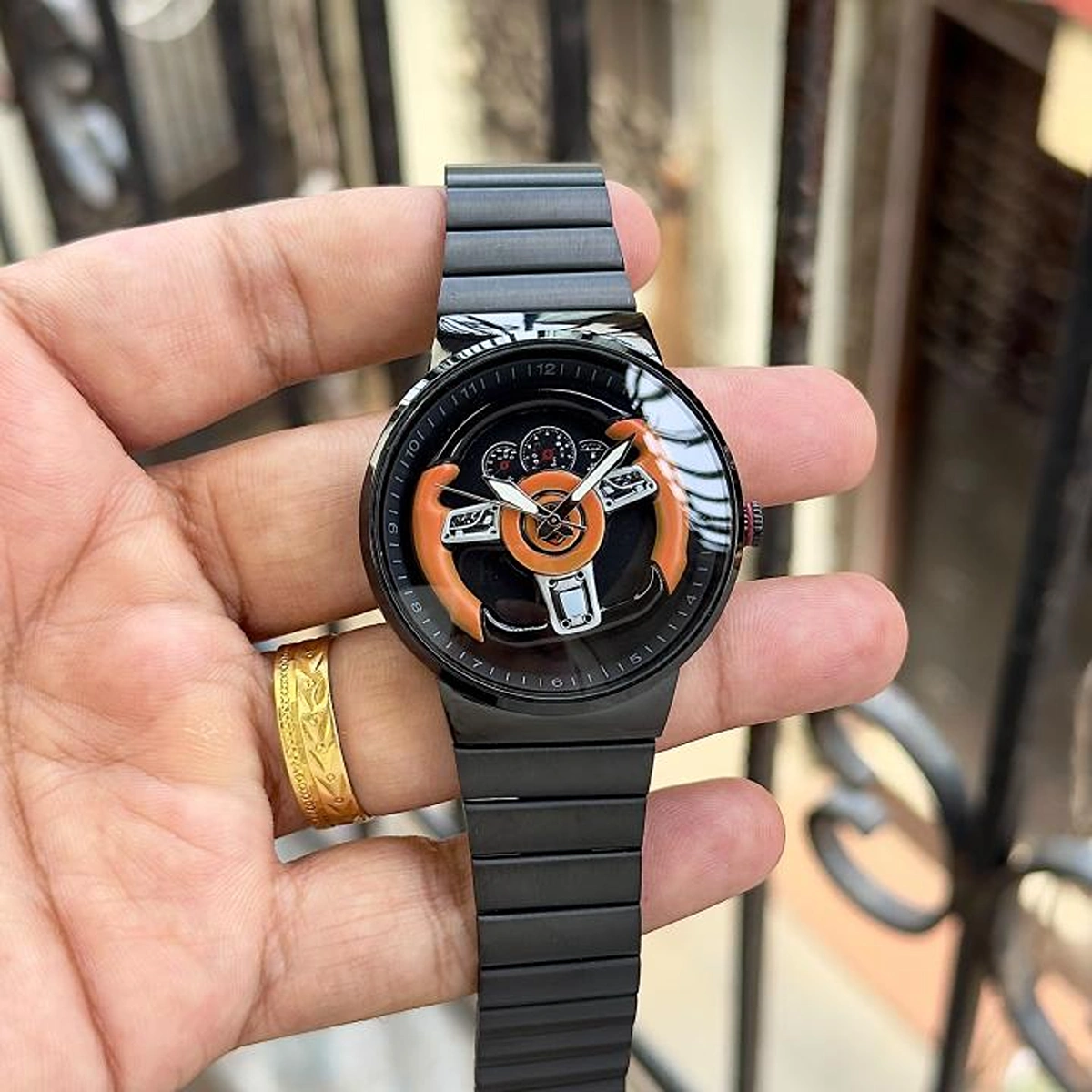 Luxury Ferrari Spirit Spinner Watch Black For Men (FGS130) - stayhit.in Luxury Ferrari Spirit Spinner Watch Black For Men (FGS130) - stayhit.in