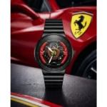 Luxury Ferrari Spirit Spinner Watch Black For Men (SOS606) - stayhit.in