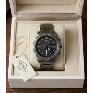 Luxury Fossil Bronson Chronograph Watch For Men (FGS144) - stayhit.in