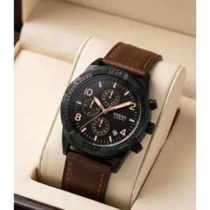 Luxury Fossil Bronson Chronograph Watch For Men (WS173) - stayhit.in