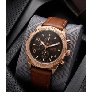 Luxury Fossil Bronson Chronograph Watch For Men (WS174) - stayhit.in