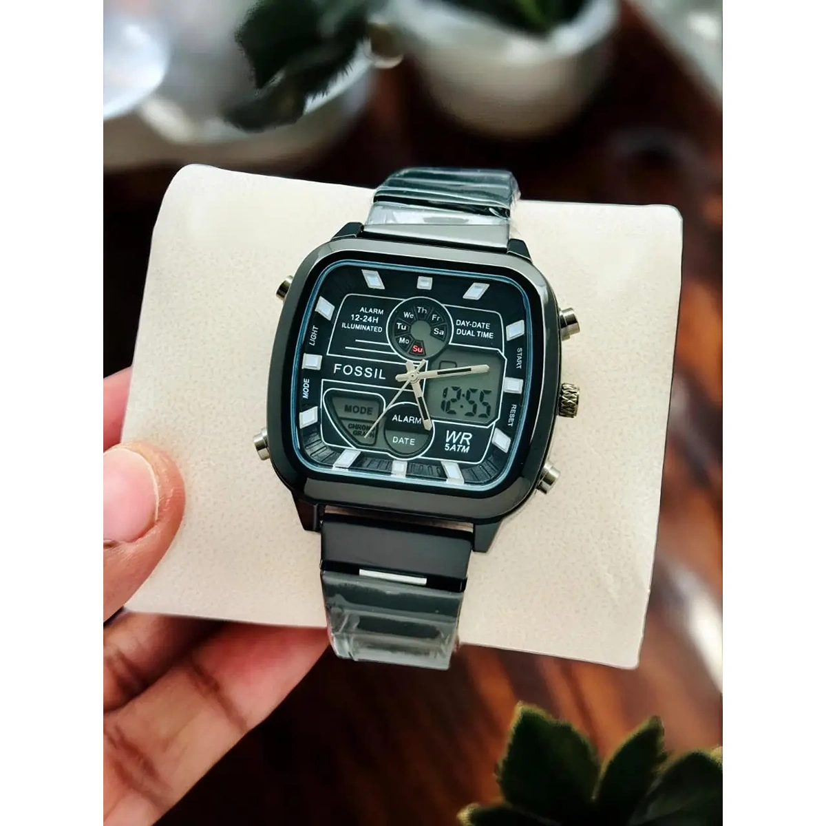 Luxury Fossil Retro Digital Watch For Men (JH607) - stayhit.in Luxury Fossil Retro Digital Watch For Men (JH607) - stayhit.in